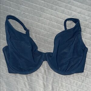 Abercrombie Ribbed Curve Love Bikini Swim Top